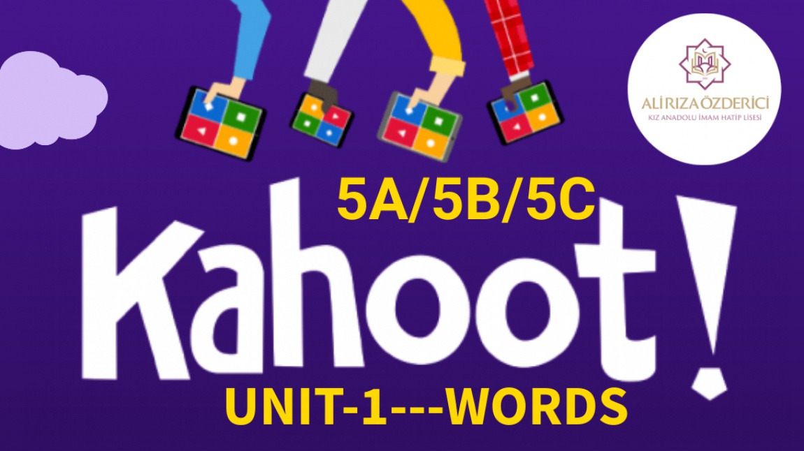 KAHOOT YARIŞMAMIZI YAPTIK
