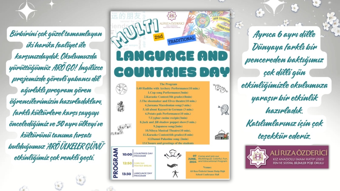 ARO TRADITIONAL MULTILANGUAGE DAY